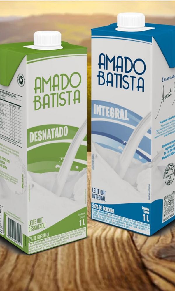 Amado Batista launches milk brand - Photo: Instagram Reproduction