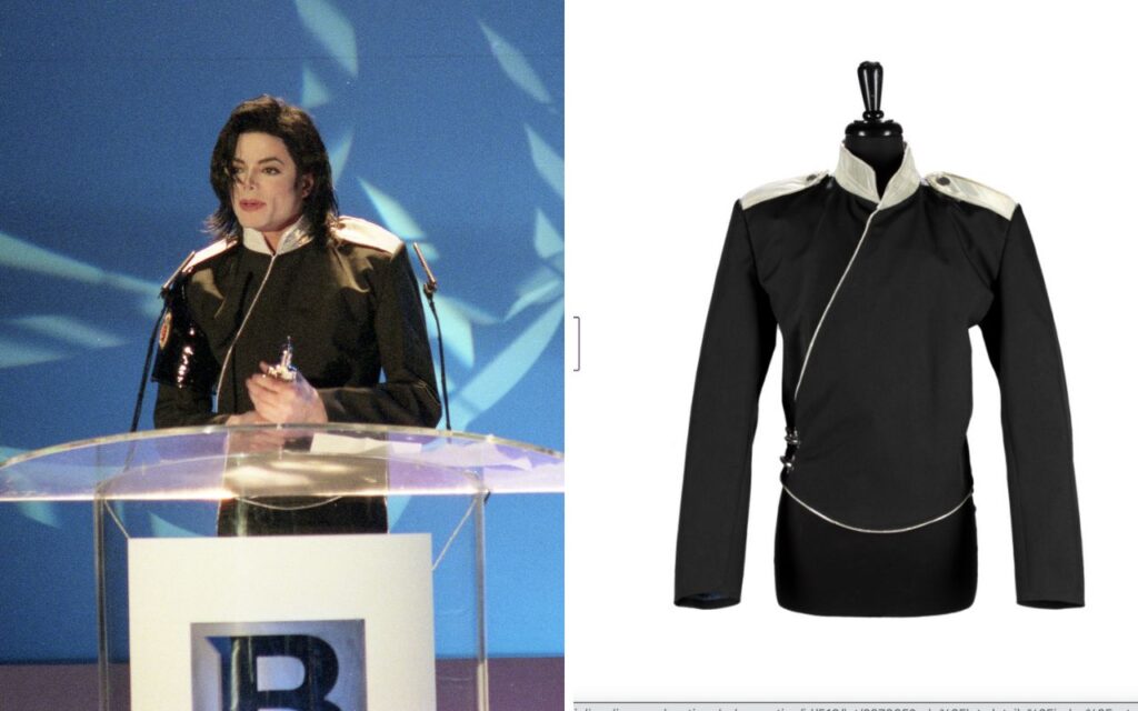 Michael Jackson costumes sold at auction